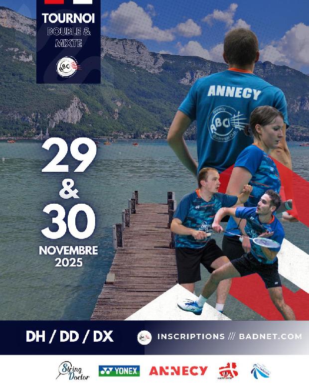 3ème Tournoi de DOUBLE et MiXTE d'Annecy